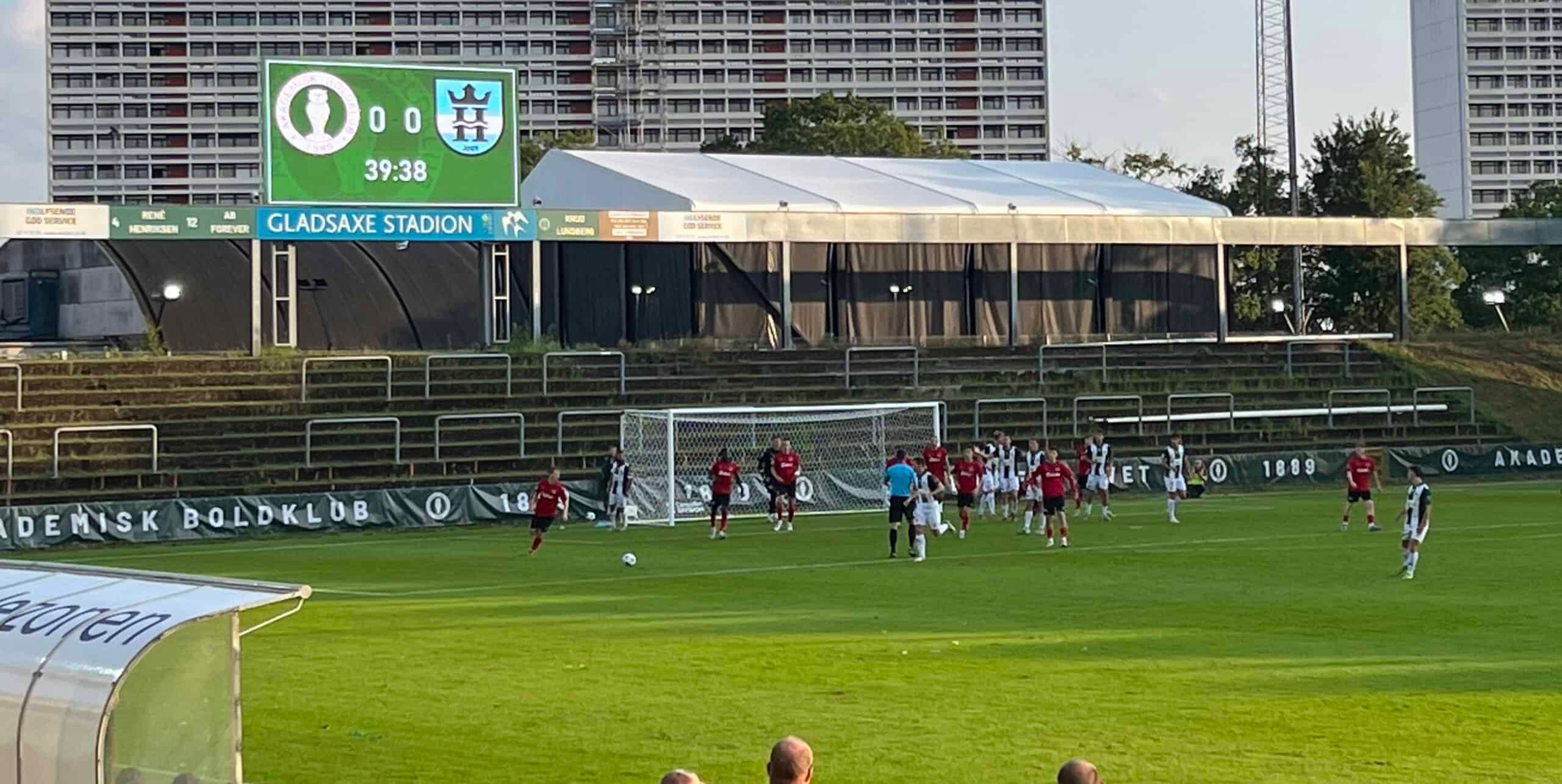 2-1 defeat against FC Helsingør