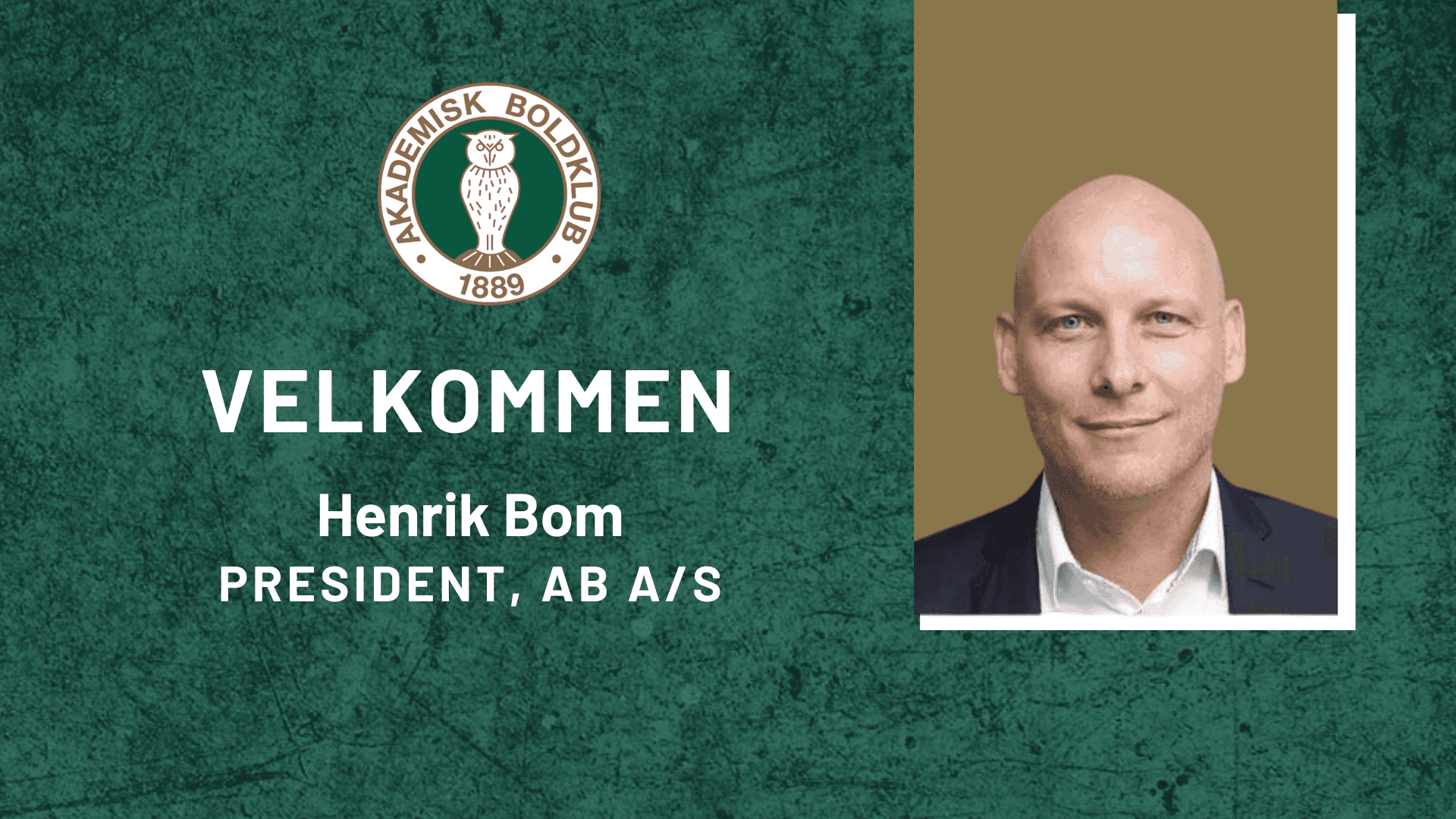 AB A/S udnævner Henrik Bom som President, head of commercial