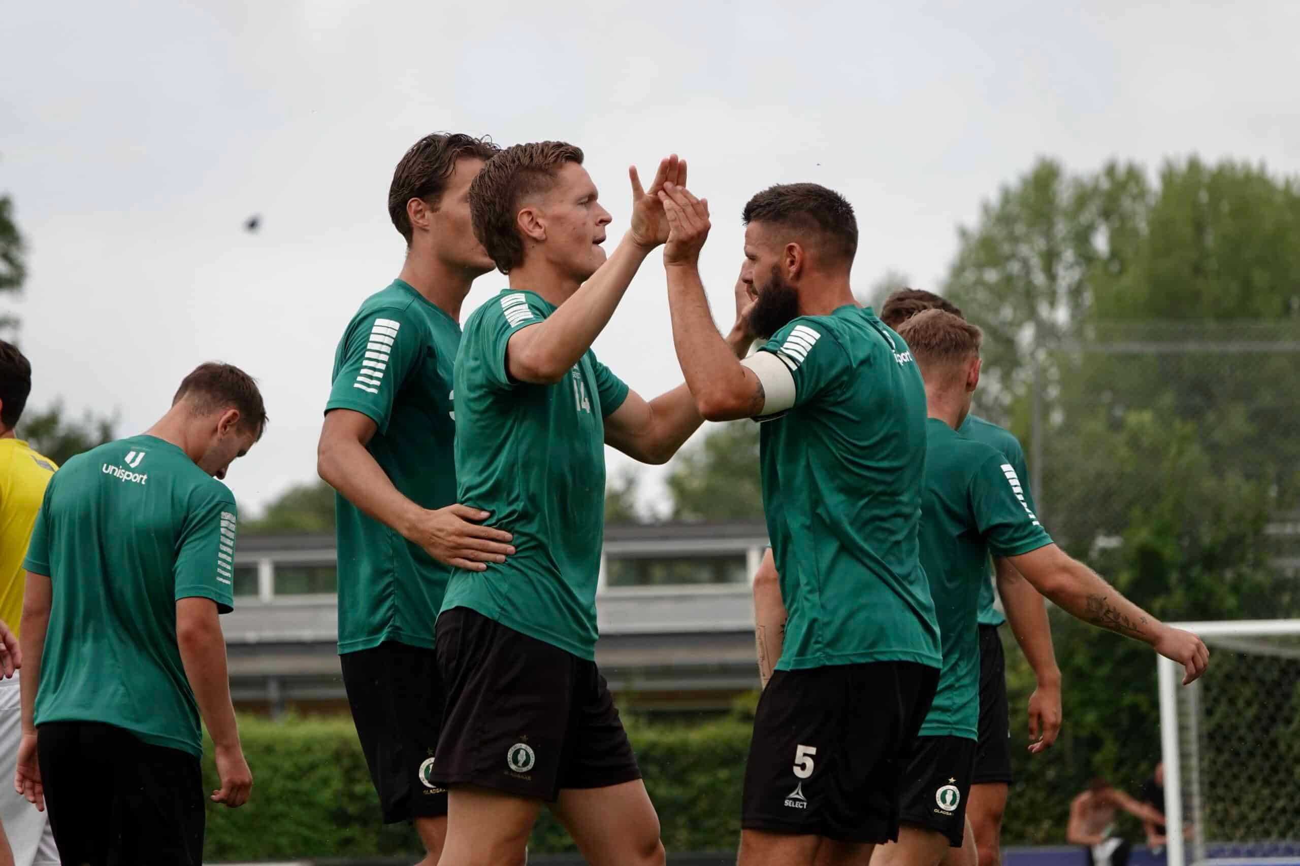 Dress rehearsal with a 1-0 win against Brønshøj