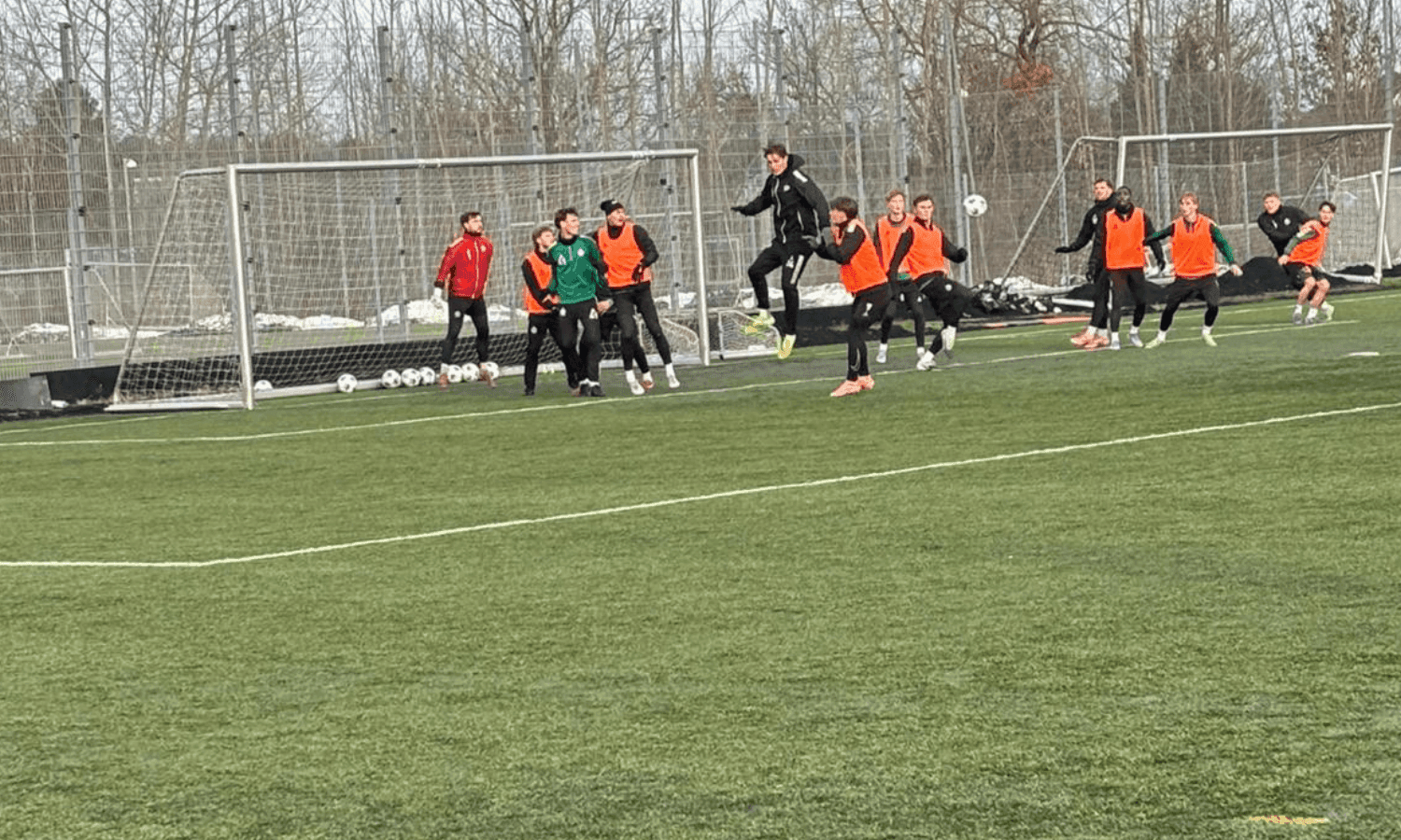 Første træningskamp i 2026 mod FA 2000