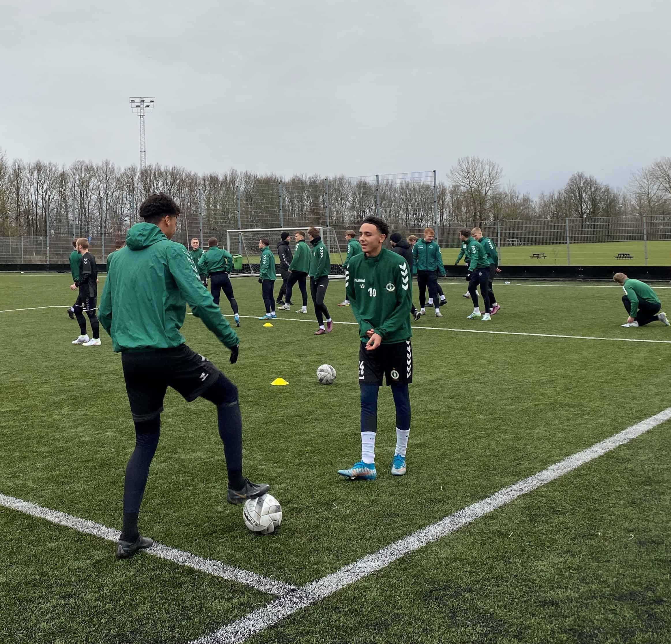 Første træning i 2023