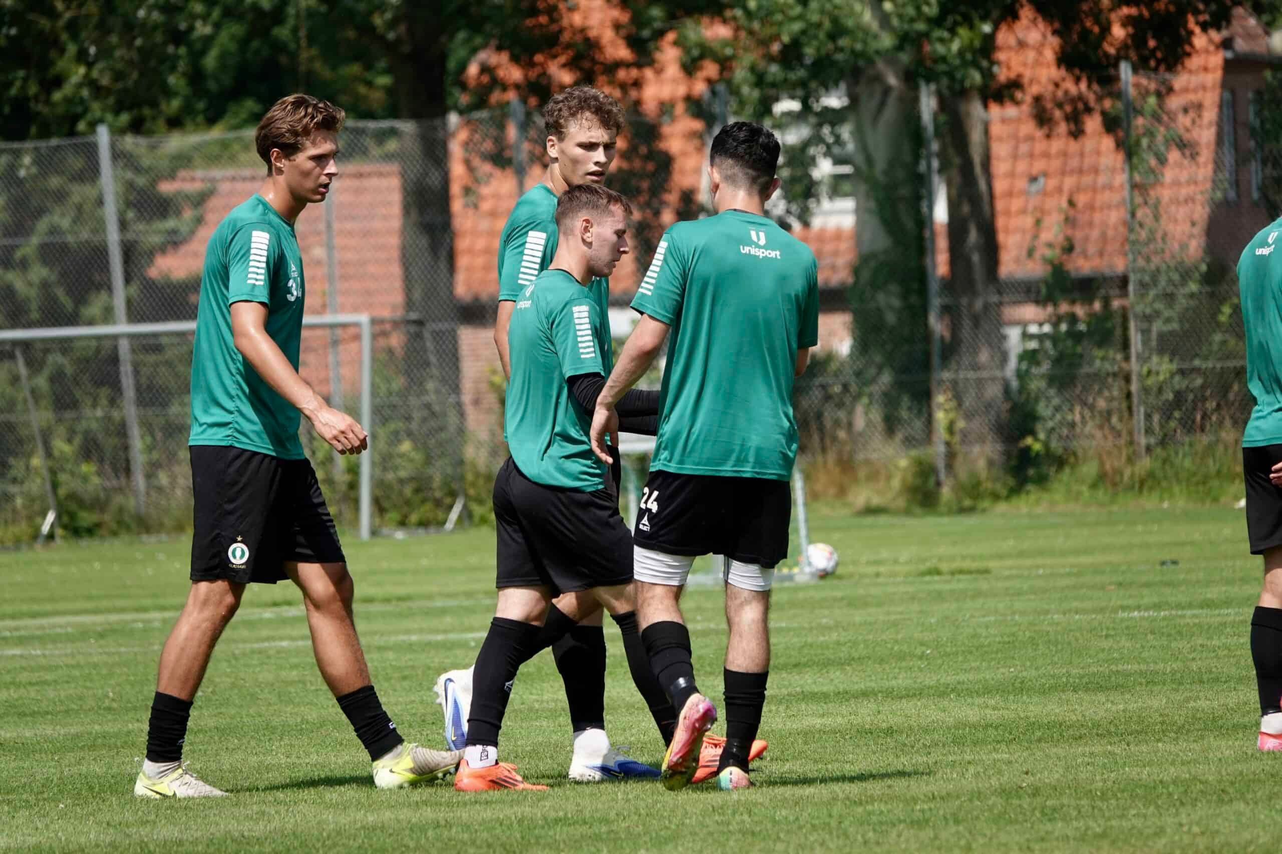 Friendly match against FA 2000 at Skovdiget