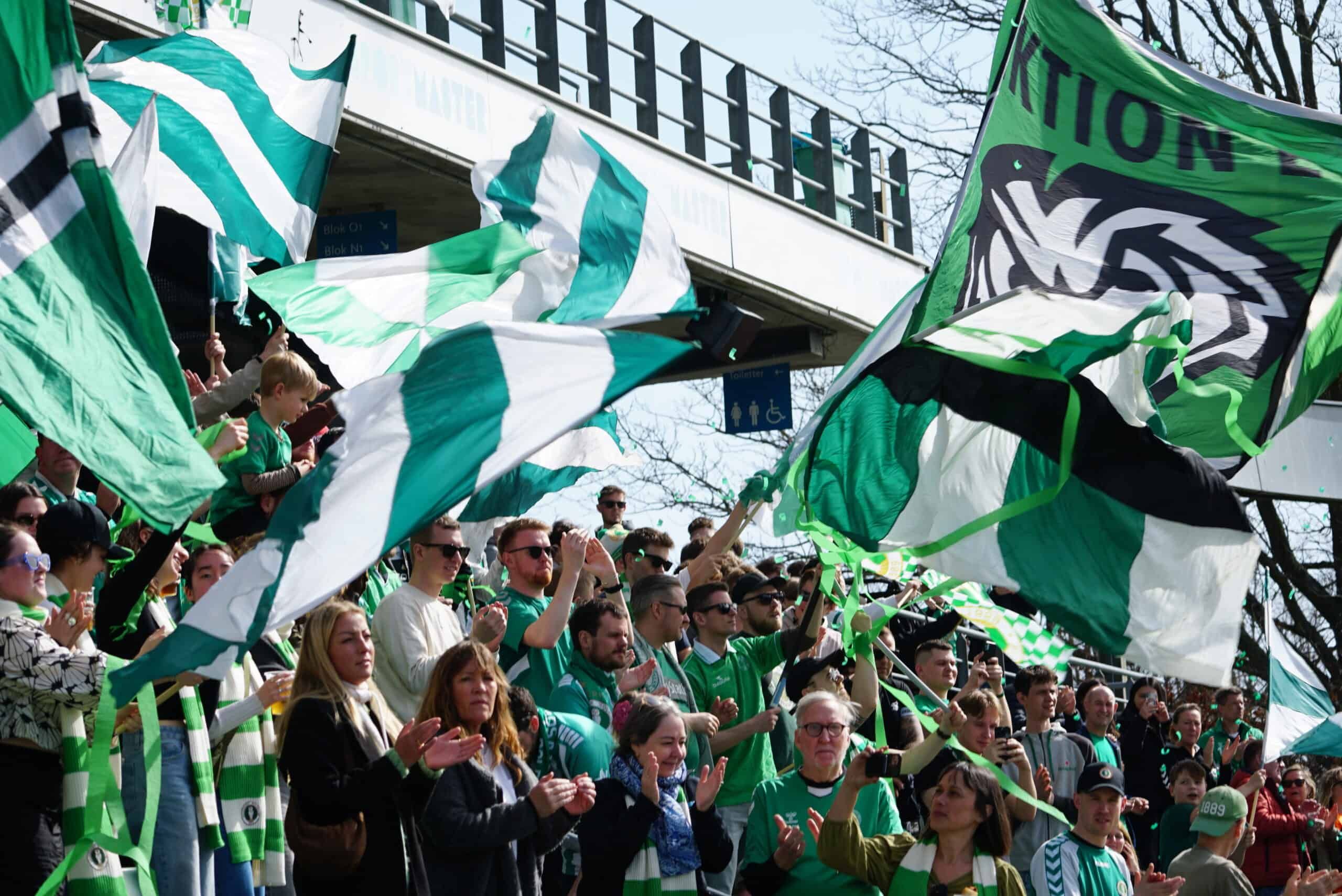 Green day against FC Roskilde