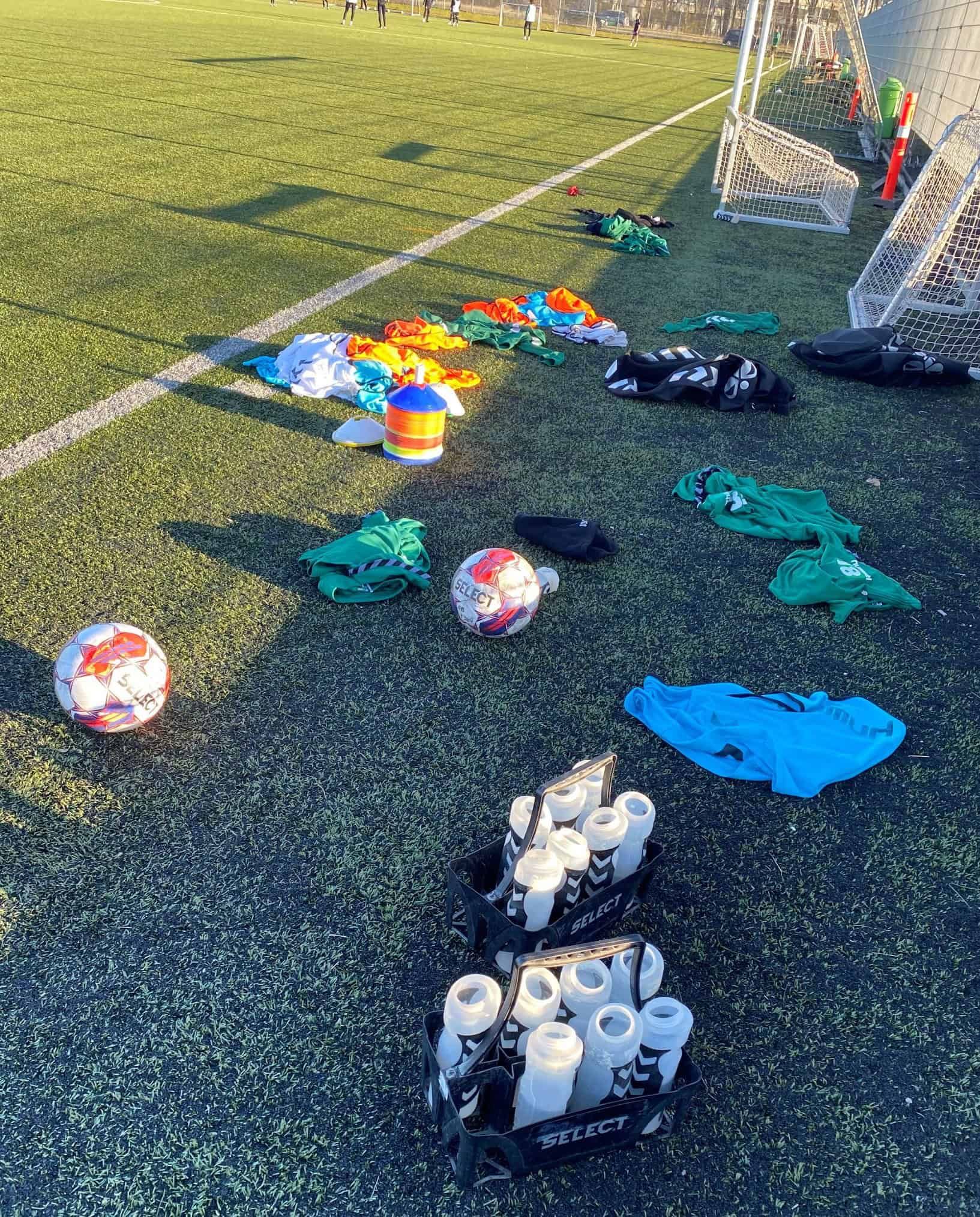 Last training match before the start of the season