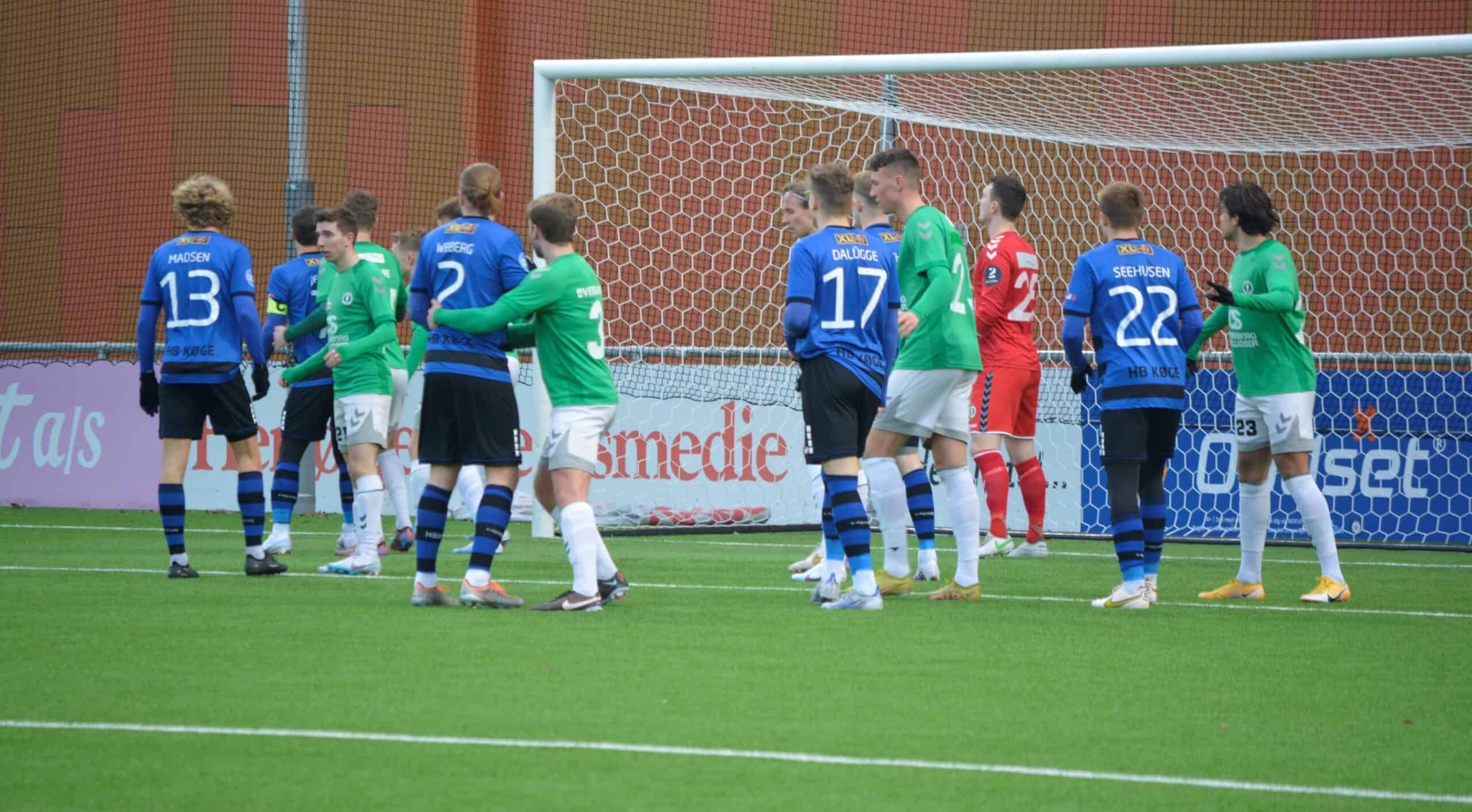 Nederlag i Køge - ingen mål med hjem