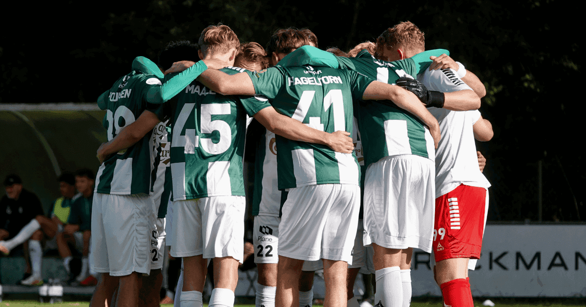 Pokalsejren lå for enden af regnbuen