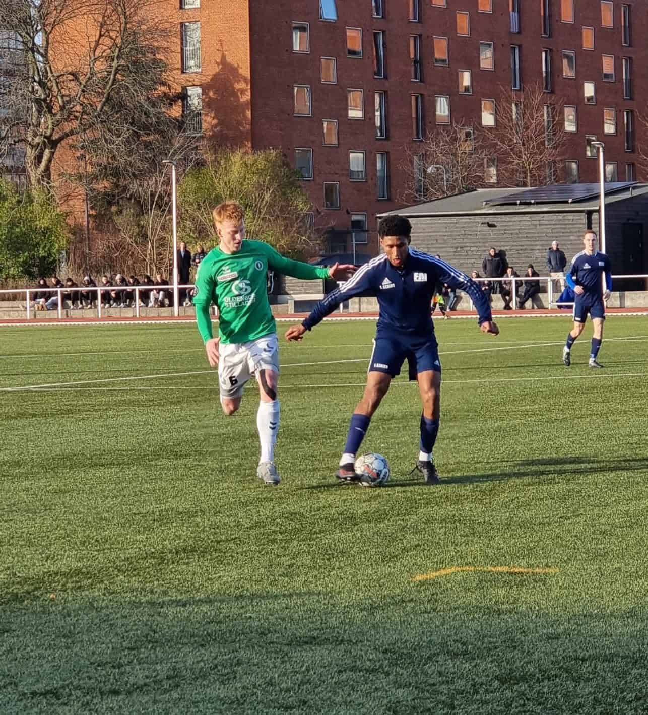 Sejr på 1-0 over FA 2000 i træningskamp